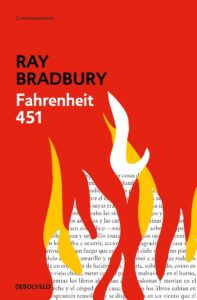 Portada FAHRENHEIT 451  - RAY BRADBURY - DEBOLSILLO