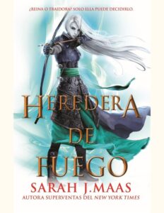Portada HEREDERA DE FUEGO (TRONO DE CRISTAL, 3) - SARAH J. MAAS - HIDRA
