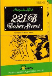 Portada 221-B BAKER STREET - JOAQUIM MICO - PIRENE