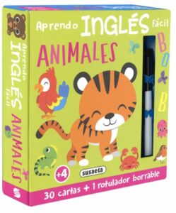 Portada APRENDO INGLÉS FÁCIL. ANIMALES - YOMIKOKO - SUSAETA