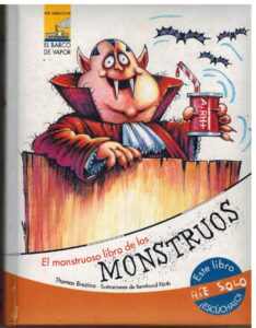 Portada EL MONSTRUOSO LIBRO DE LOS MONSTRUOS - THOMAS BREZINA - SM