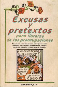 Portada EXCUSAS Y PRETEXTOS PARA LIBRARSE DE LAS PREOCUPACIONES - JAVIER TAPIA RODRIGUEZ - BARNAVEN