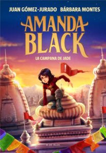 Portada AMANDA BLACK 4 - LA CAMPANA DE JADE - JUAN GOMEZ-JURADO / BARBARA MONTES - B DE BLOK