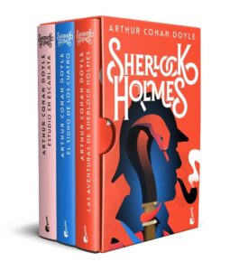 Portada ESTUCHE SHERLOCK HOLMES (ARTHUR - AVENTURAS DE SHERLOCK HOLMES DOYLE, ARTHUR CONAN - ESPASA CALPE