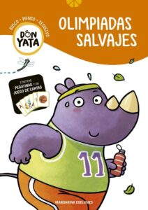 Portada OLIMPIADAS SALVAJES (BUSCO, PIENSO, RESUELVO DON YATA) - VARIOS AUTORES - EDELVIVES