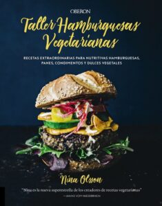 Portada TALLER DE HAMBURGUESAS VEGETARIANAS - NINA OLSSON - OBERON