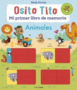 Portada OSITO TITO. MI PRIMER LIBRO MEMORY DE ANIMALES - BENJI DAVIES - ESPASA CALPE