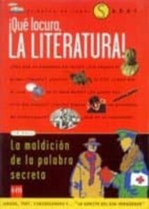 Portada QUE LOCURA LA LITERATURA - ELENA HERNANDEZ - SM