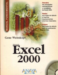 Portada MANUAL FUNDAMENTAL EXCEL 2000 - GENE WEISSKOPF - ANAYA