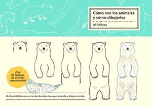 Portada CÓMO SON LOS ANIMALES Y CÓMO DIBUJARLOS -  AI AKIKUSA -