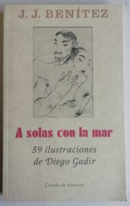 Portada A SOLAS CON LA MAR - J.J. BENITEZ - CIRCULO DE LECTORES