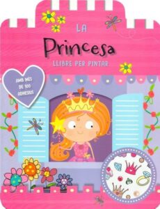 Portada LA PRINCESA LIBRO PARA COLOREAR - EDE, LARA -