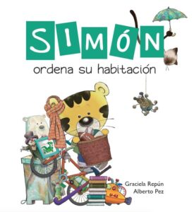 Portada SIMÓN ORDENA SU HABITACIÓN - GRACIELA REPÚN / ALBERTO PEZ - Almadraba