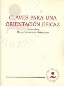 Portada CLAVES PARA UNA ORIENTACION EFICAZ - MARIA HERNANDEZ SAMPELAYO -