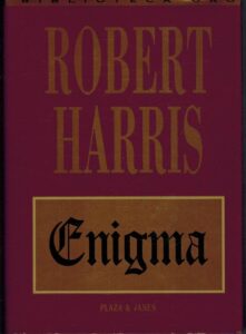 Portada ENIGMA - ROBERT HARRIS - PLAZA Y JANES