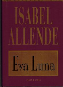 Portada EVA LUNA - ISABEL ALLENDE - PLAZA Y JANES