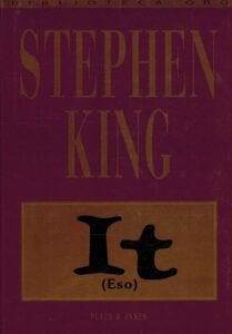 Portada IT (ESO) - STEPHEN KING - PLAZA Y JANES