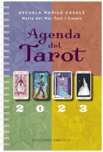Portada AGENDA DEL TAROT 2023 - MARIA DEL MAR TORT - OBELISCO