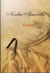 Portada ARDIENTE VERANO - NOELIA AMARILLO - TERCIOPELO