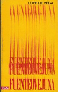 Portada FUENTEOVEJUNA - LOPE DE VEGA - NOVELAS Y CUENTOS