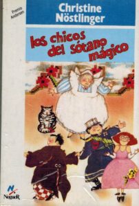 Portada LOS CHICOS DEL SOTANO MAGICO - CHRISTINE NOSTLINGER - NOGUER