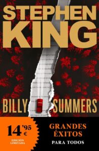 Portada BILLY SUMMERS - KING, STEPHEN - RBA