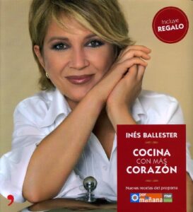 Portada COCINA CON MAS CORAZON - INES BALLESTER - TEMAS DE HOY