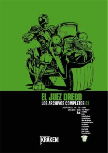Portada EL JUEZ DREDD. LOS ARCHIVOS COMPLETOS 03 - VARIOS AUTORES - EDICIONES KRAKEN