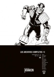 Portada EL JUEZ DREDD. LOS ARCHIVOS COMPLETOS 10 - JOHN WAGNER - EDICIONES KRAKEN