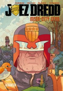 Portada JUEZ DREDD. MEGA-CITY ZERO 2 - VARIOS AUTORES - EDICIONES KRAKEN
