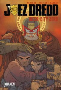 Portada JUEZ DREDD. MEGA-CITY ZERO 3 - VARIOS AUTORES - EDICIONES KRAKEN