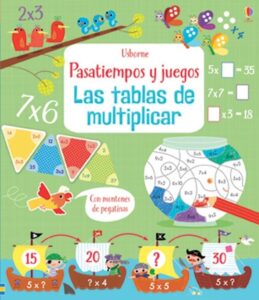 Portada LAS TABLAS DE MULTIPLICAR - ROSIE HORE - USBORNE