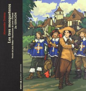 Portada LOS TRES MOSQUETEROS - ALEXANDRE DUMAS - TEMAS DE HOY