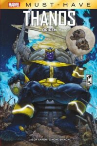 Portada MST06 THANOS ORIGEN - JASON AARON - MARVEL PANINI