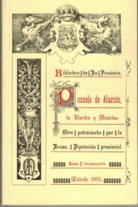 Portada POZUELO DE ALARCON. LA FLORIDA Y MONCLOA. TOMO XIV - D ACACIO CACERES Y PRAT -
