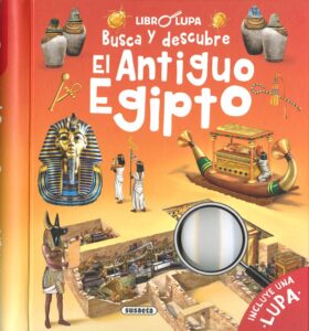 Portada BUSCA Y DESCUBRE ANTIGUO EGIPT - EDICIONES, SUSAETA - SUSAETA