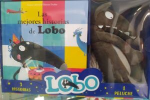 Portada COFRE MEJORES HISTORIAS LOBO+PELUCHE  - EQUIPO EDITORIAL - AUZOU