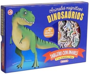 Portada DINOSAURIOS   (ANIMALES MAGNET - EDICIONES, SUSAETA - SUSAETA