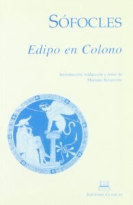 Portada EDIPO EN COLONO - SOFOCLES - EDICIONES CLASICAS