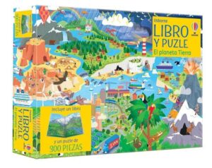 Portada EL PLANETA TIERRA LIBRO Y PUZZLE -  -