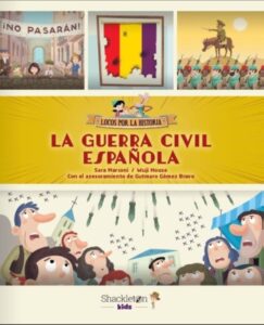 Portada LA GUERRA CIVIL ESPAÑOLA - SARA MARCONI - Shackleton books