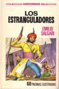 Portada LOS ESTRANGULADORES - EMILIO SALGARI - BRUGUERA