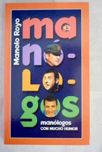 Portada MANOLOGOS - MANOLO ROYO - TEMAS DE HOY