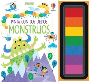Portada MONSTRUOS PINTA CON LOS DEDOS -  -