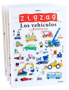 Portada ZIGZAG LOS VEHÍCULOS. COMBEL - MAKII - COMBEL