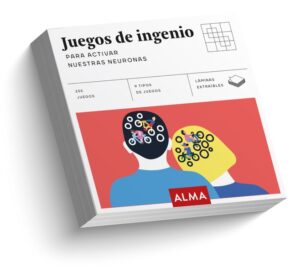 Portada JUEGOS DE INGENIO PARA ACTIVAR NUESTRAS NEURONAS - ANDERS PRODUCCIONES - Editorial Alma