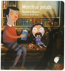 Portada MONSTRUO PELUDO - MAGADALENA HELGUERA - 3ABEJAS