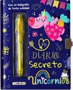 Portada UNICORNIOS MI DIARIO SECRETO - EQUIPO TODOLIBRO - TODOLIBRO