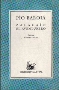 Portada ZALACAIN EL AVENTURERO - PIO BAROJA - ESPASA CALPE