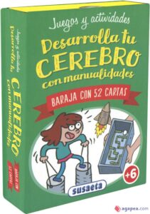 Portada DESARROLLA TU CEREBRO CON MANUALIDADES - VARIOS AUTORES - SUSAETA